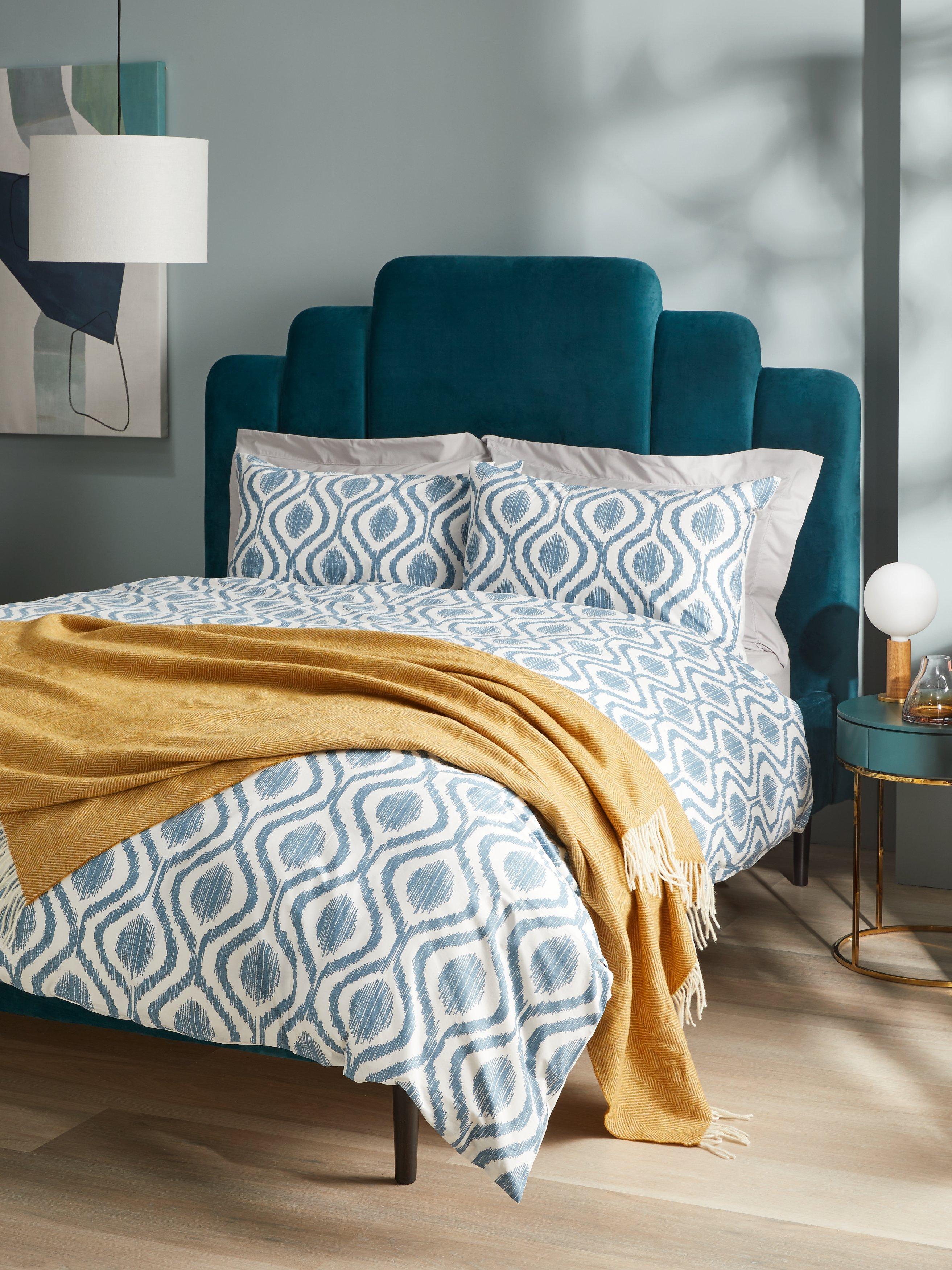 John Lewis Trellis Ikat duvet cover set single (British brand)