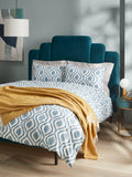 John Lewis Trellis Ikat duvet cover set single (British brand)