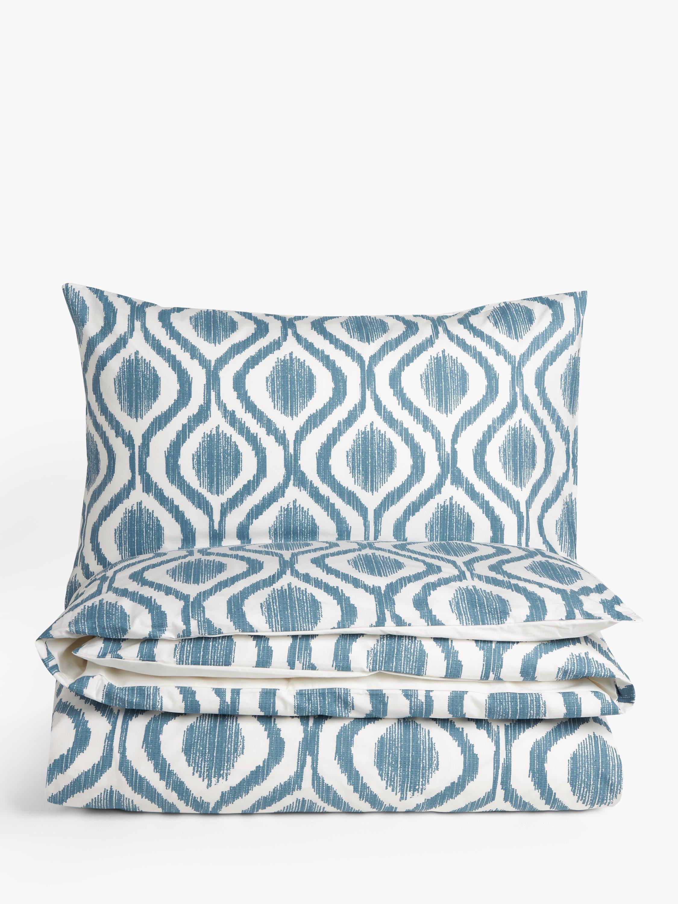 John Lewis Trellis Ikat duvet cover set single (British brand)