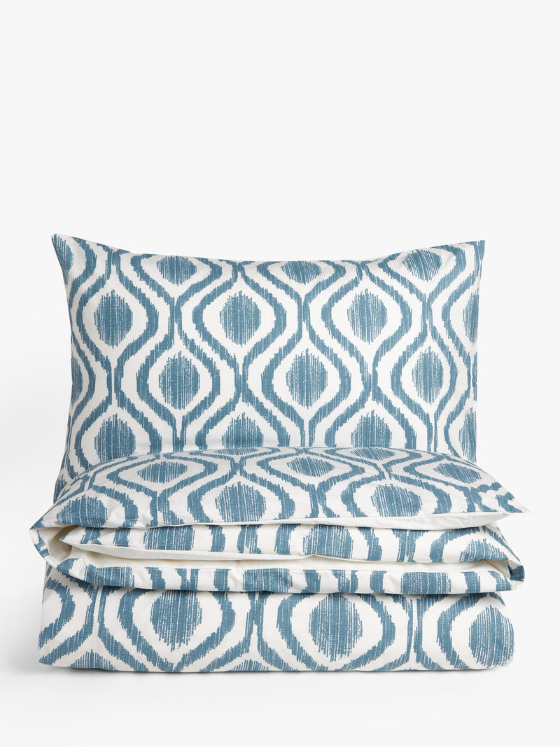 John Lewis Trellis Ikat duvet cover set single (British brand)