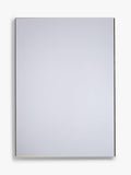 John Lewis bevelled bathroom mirror silver 30x40cm, imported from the UK