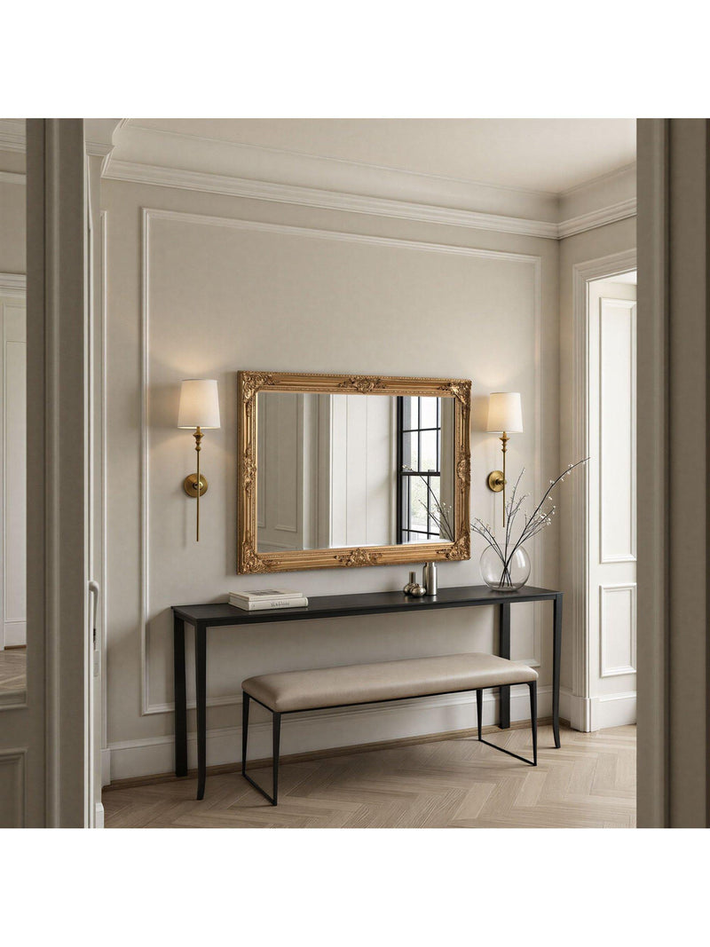 Yearn gilt baroque wall mirror, UK version