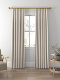 John Lewis cotton slub lined pencil pleat curtains 137cm, UK version