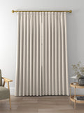 John Lewis cotton slub lined pencil pleat curtains 137cm, UK version