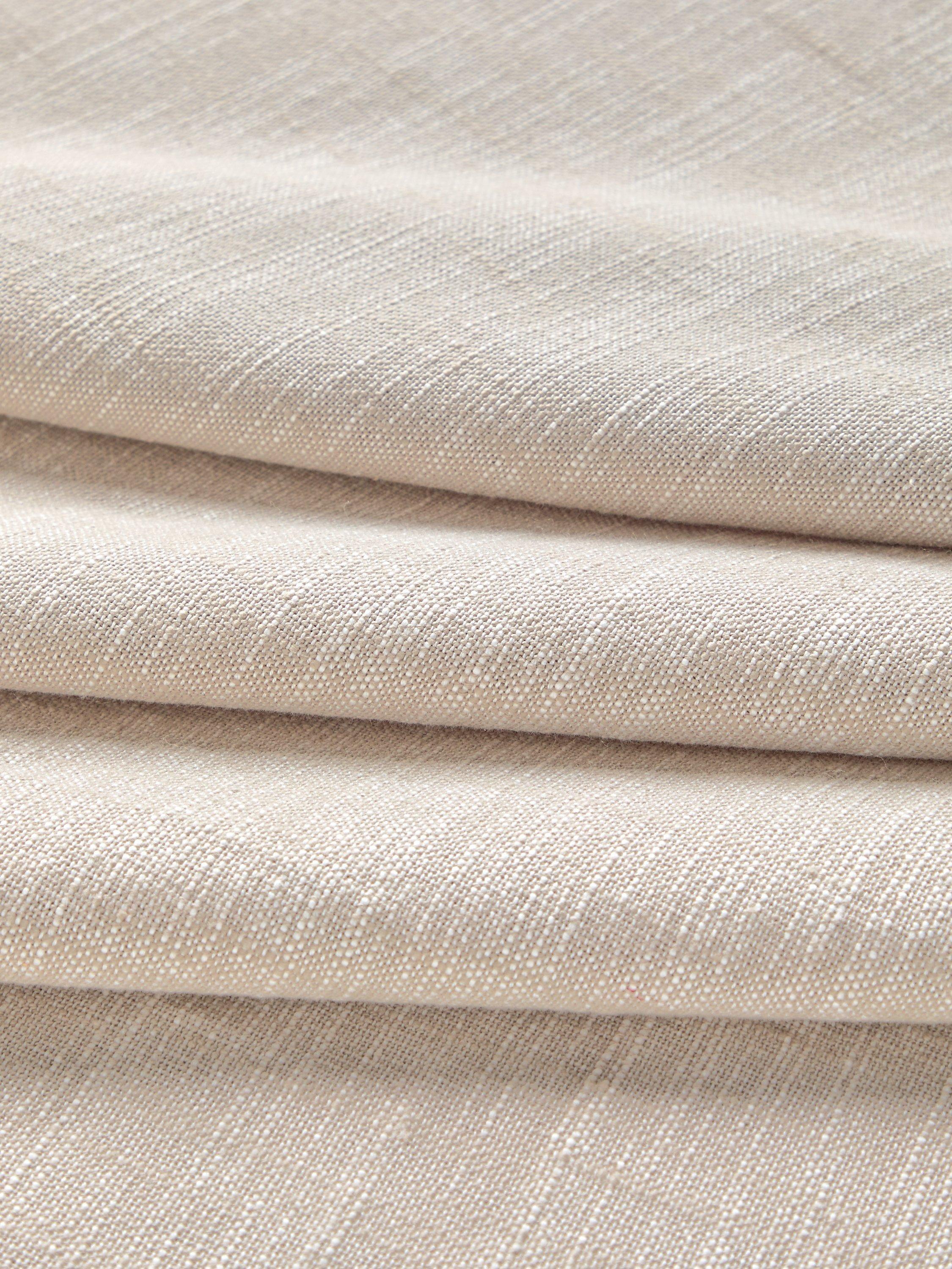 John Lewis cotton slub lined pencil pleat curtains 137cm, UK version