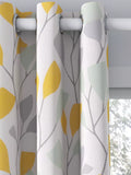 John Lewis Ines print lined eyelet curtains 228x137cm, imported from the UK