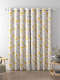 John Lewis Ines print lined eyelet curtains 228x137cm, imported from the UK