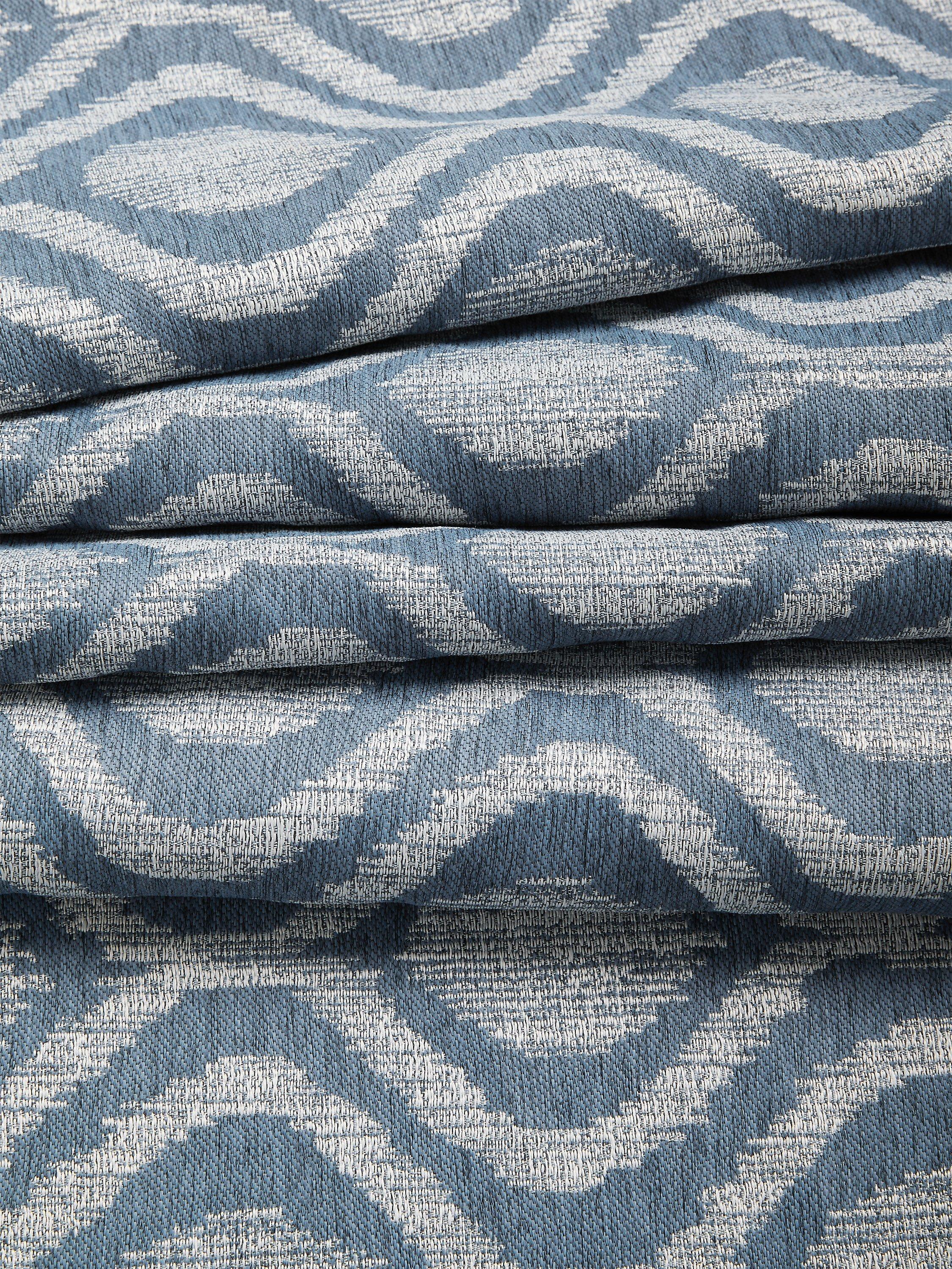 John Lewis Trellis Weave curtains Bluestone 167x137cm, UK version