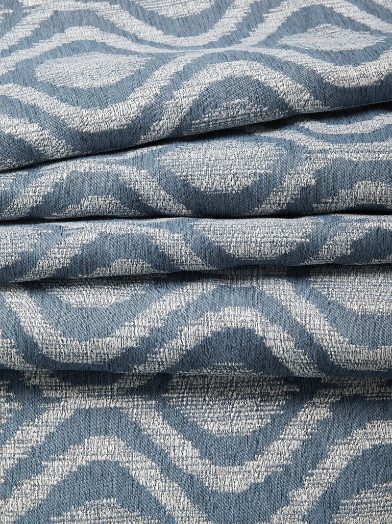 John Lewis Trellis Weave curtains Bluestone 167x137cm, UK version