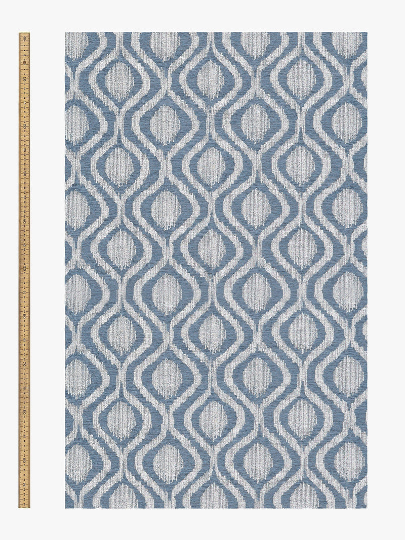 John Lewis Trellis Weave curtains Bluestone 167x137cm, UK version