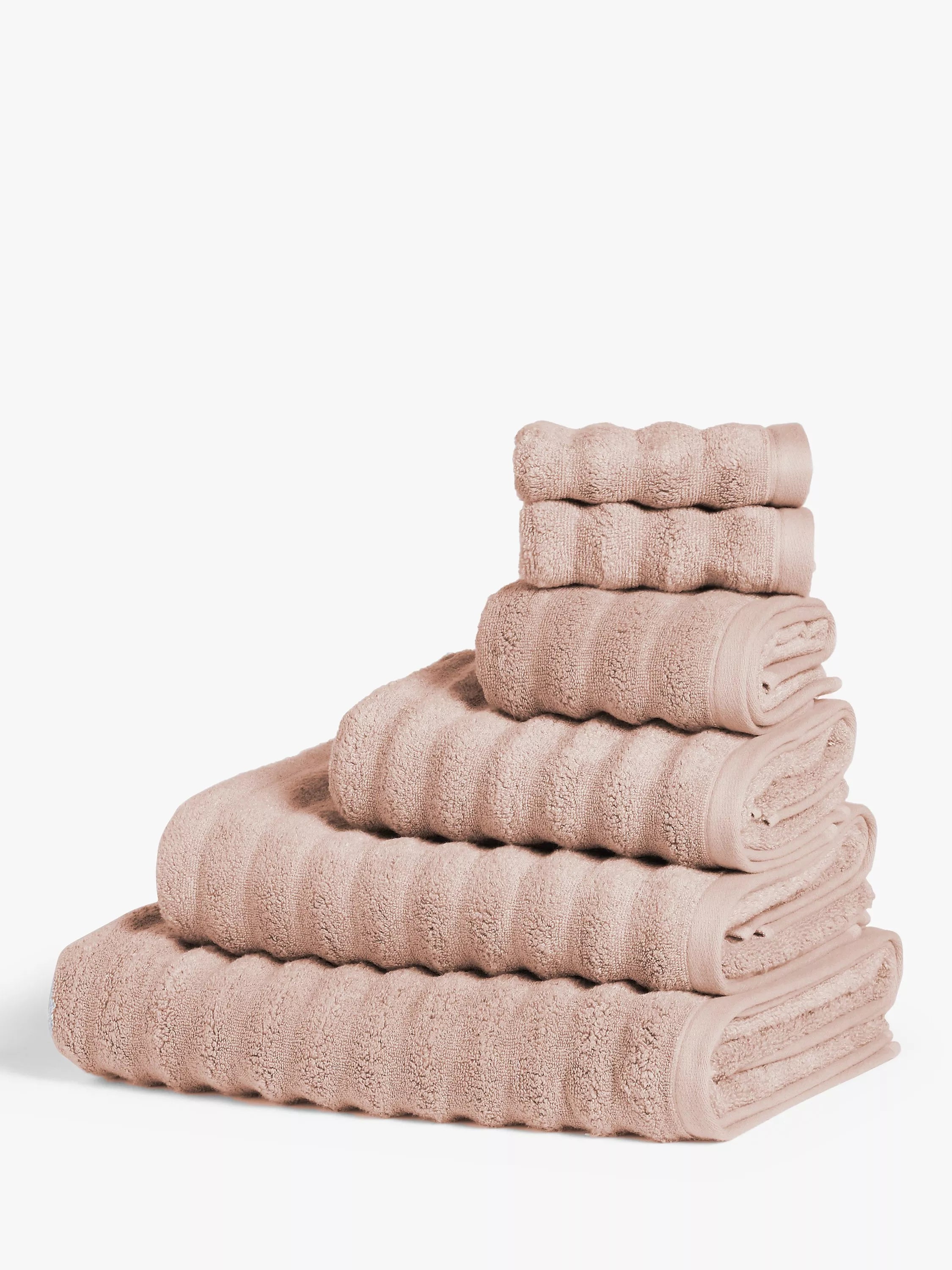 John Lewis Luxury Spa Towels containing TENCEL™ Modal, Plaster, Face Cloth (Set of 2)