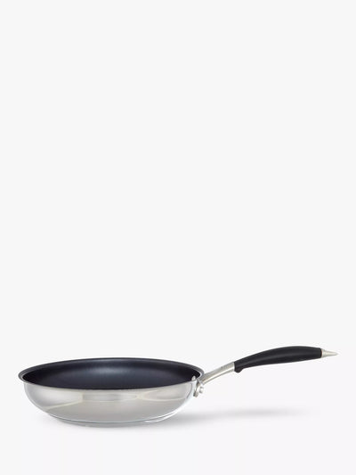 مقلاة للقلي غير لاصقة من الفولاذ المقاوم للصدأ John Lewis 'The Pan' من John Lewis - اشترِ عبر الإنترنت من McGrocer