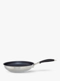 John Lewis stainless steel frying pan 24cm, imported from the UK