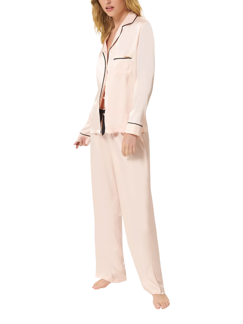 Ensemble pyjama en satin Claudia Pale Pink de Bluebella - Produit britannique