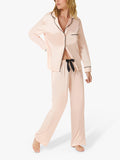 Ensemble pyjama en satin Claudia Pale Pink de Bluebella - Produit britannique