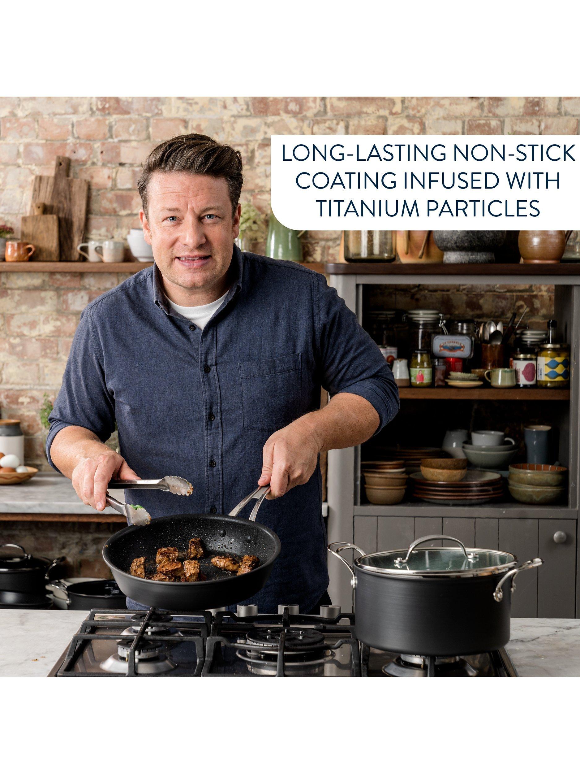 Jamie Oliver Tefal Non-Stick Frying Pan 24cm, imported from the UK