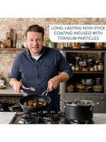 Jamie Oliver Tefal Non-Stick Frying Pan 24cm, imported from the UK