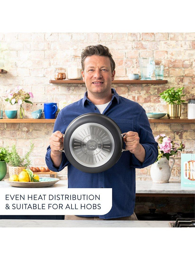 Jamie Oliver Tefal Non-Stick Frying Pan 24cm, imported from the UK