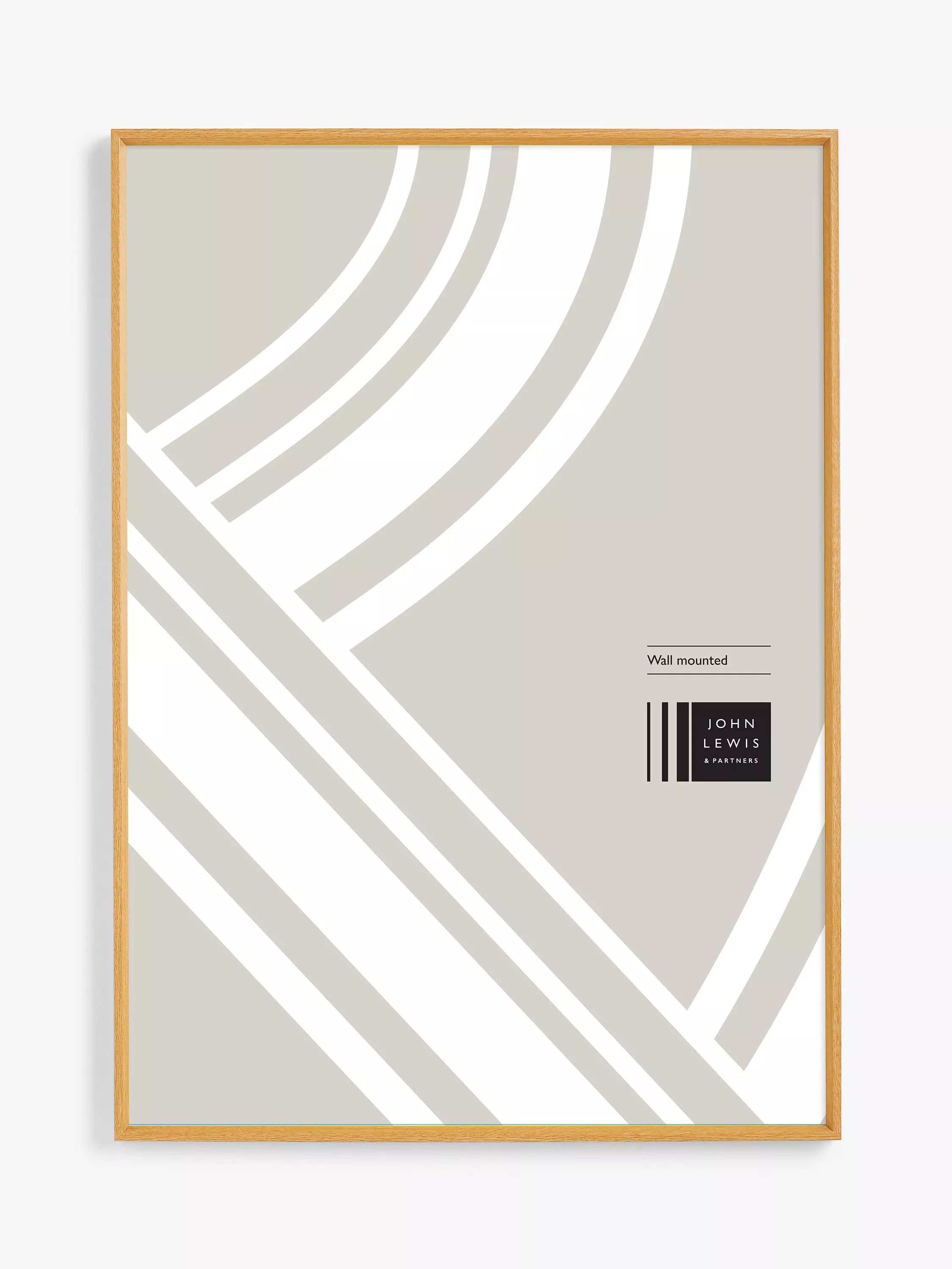 John Lewis Aluminium Poster Frame Matte 12 x 16 inch