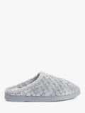 John Lewis Waffle Memory Foam Mule Slippers