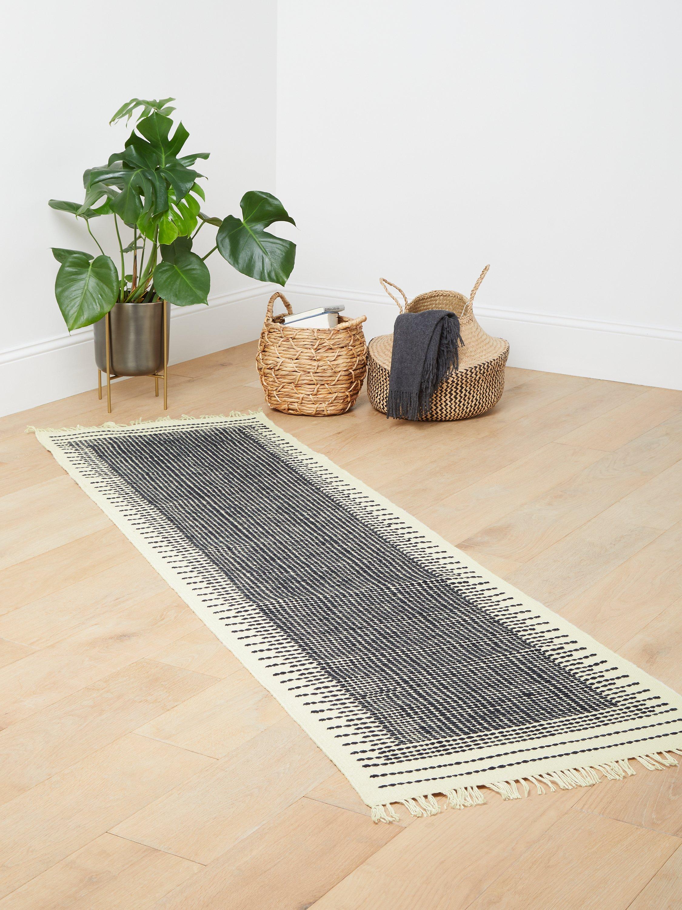 John Lewis graded stripe indoor outdoor rug - British product