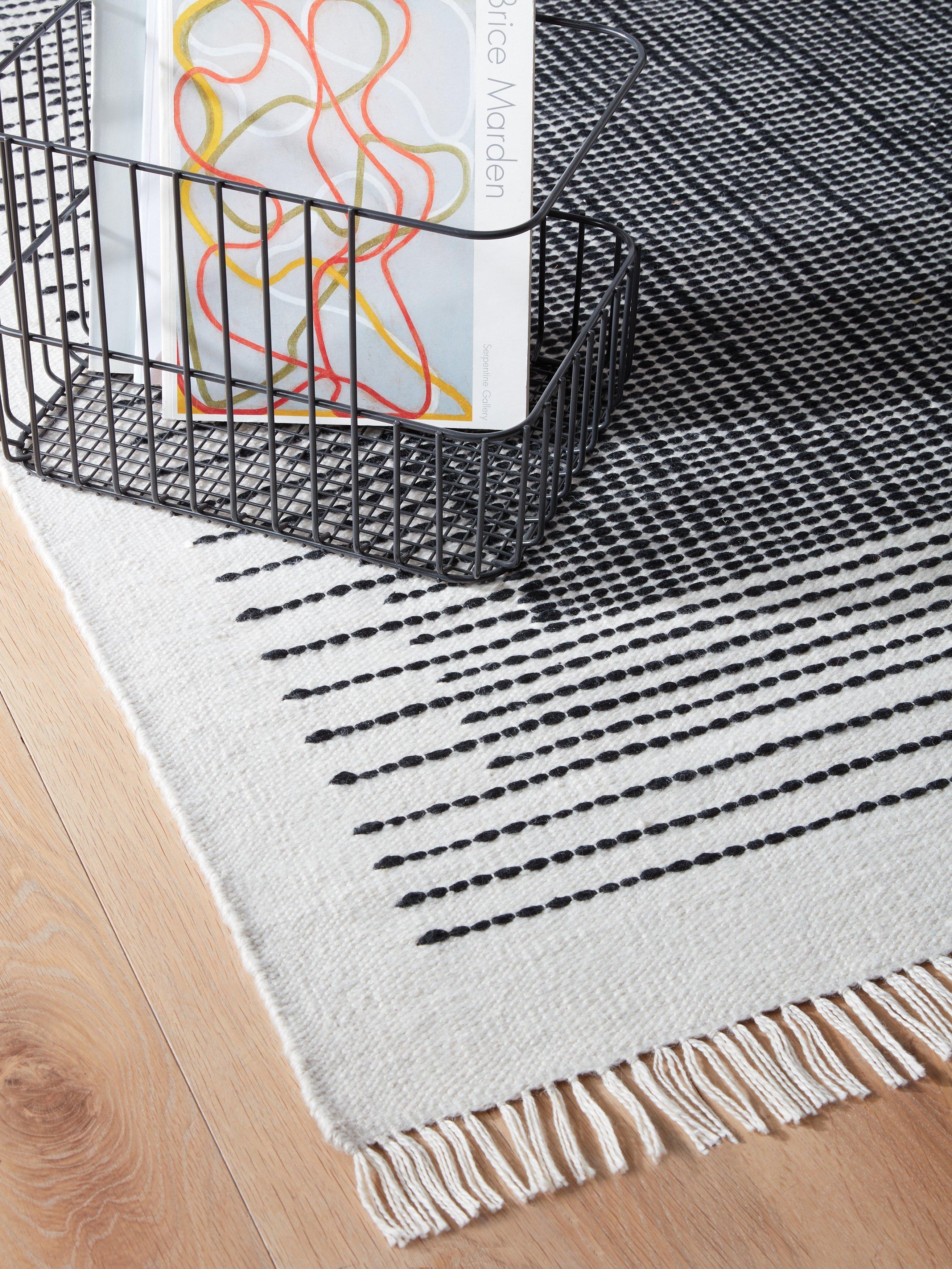John Lewis graded stripe indoor outdoor rug - British product