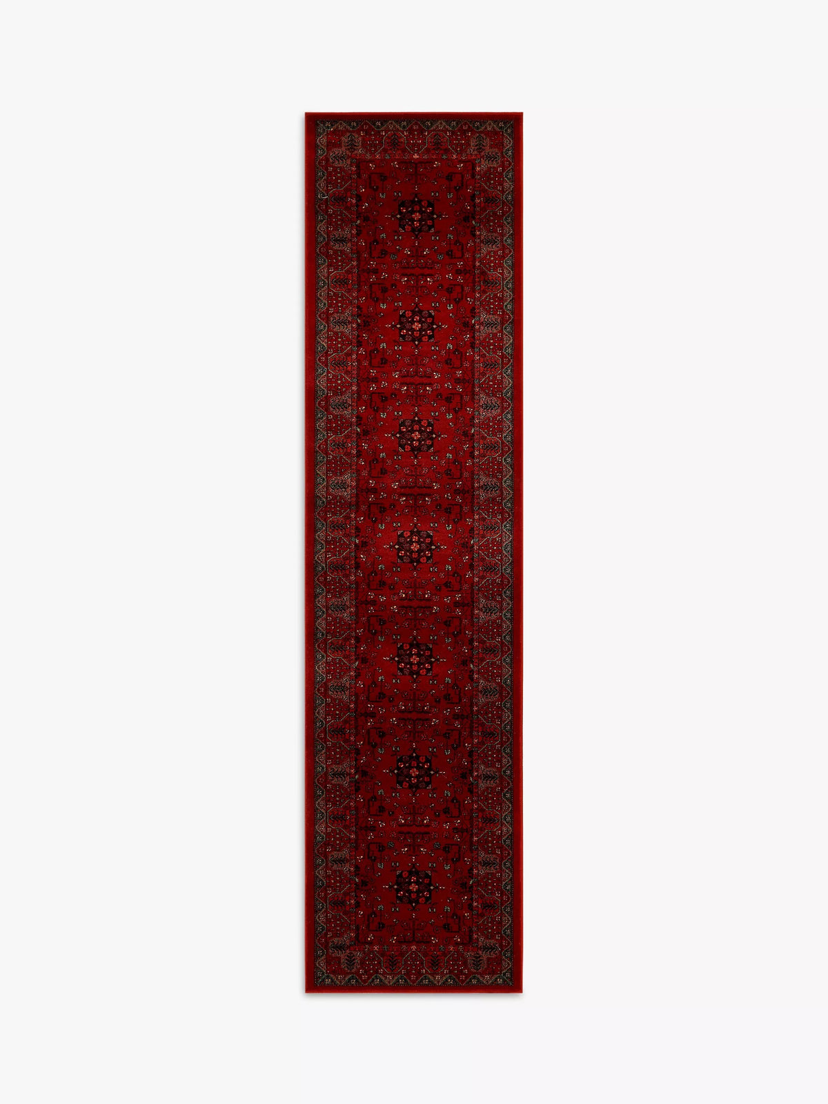 Imperial Baktian Wool Runner Rug, 275cm x 67cm