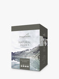 Snuggledown 3-in-1 duck feather duvet single (British brand)