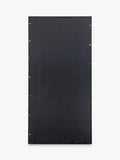 John Lewis black metal frame rectangular wall mirror, UK version