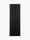 John Lewis black metal frame rectangular wall mirror, UK version