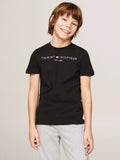 Tommy Hilfiger Kids' Essential Organic Cotton Logo Tee