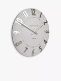 Thomas Kent Mulberry wall clock with Arabic numerals - British product