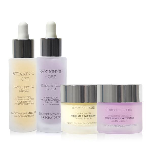 London Botanical Laboratories Youthful Glow anti-ageing kit, imported from the UK