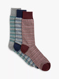 John Lewis patterned socks pack of 3, imported from the UK