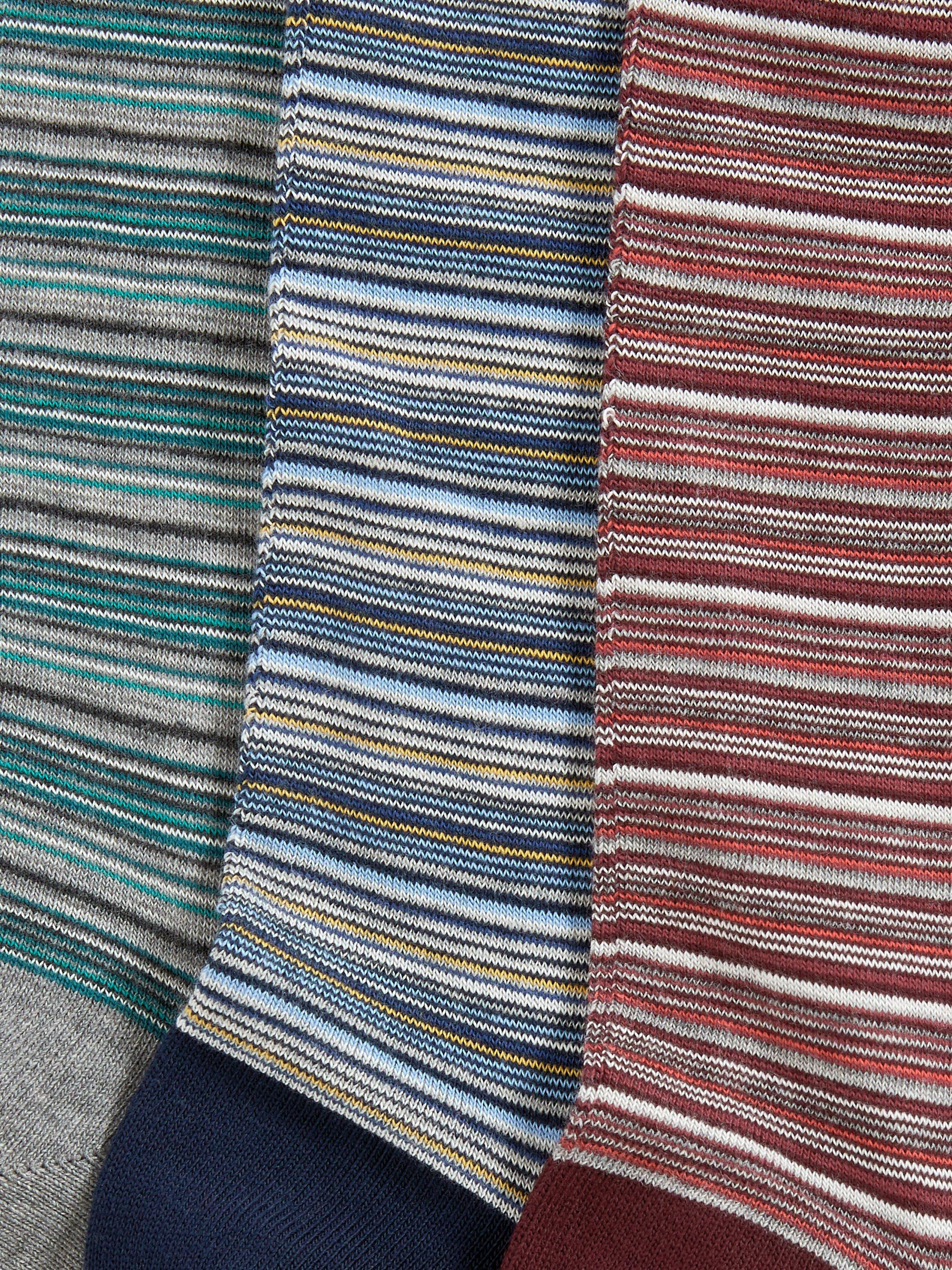 John Lewis patterned socks pack of 3, imported from the UK