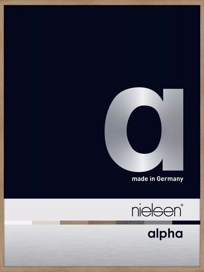 Nielsen Alpha Oak Wood Veneer Poster Frame