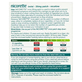 Nicorette Invisi 25 Mg Step 1- 14 Nicotine Patches GOODS Superdrug   