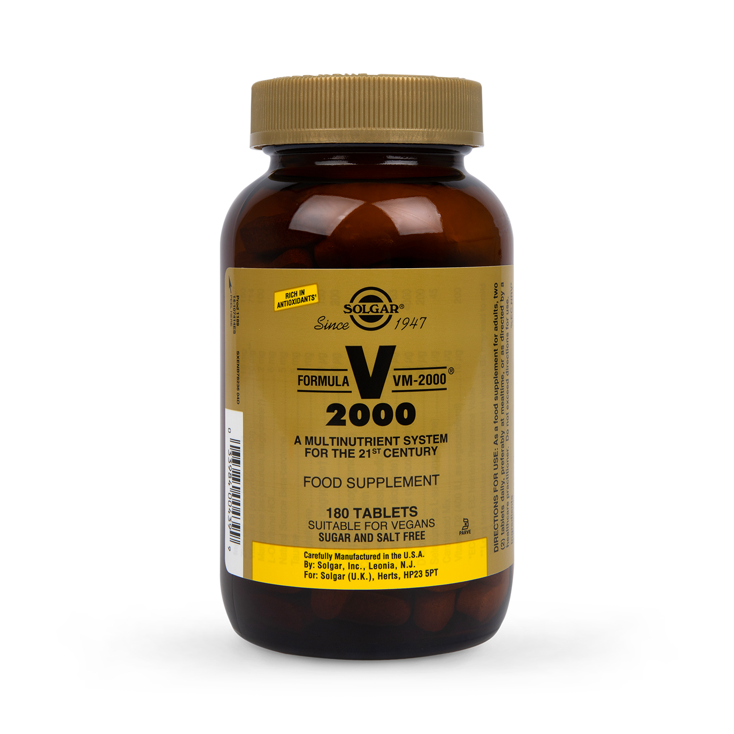 Solgar Formula VM-2000 90 Tablets