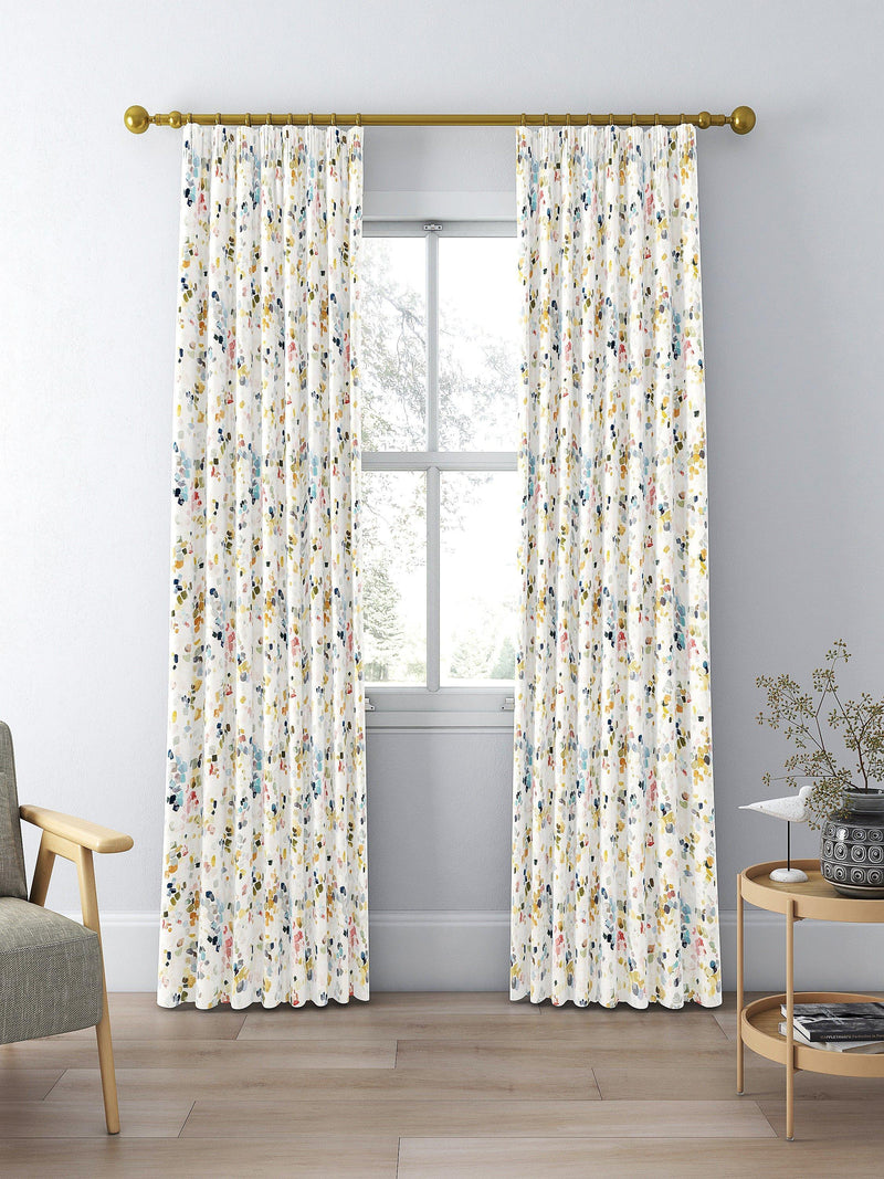 John Lewis Dapple abstract print curtains 117x137cm (British brand)