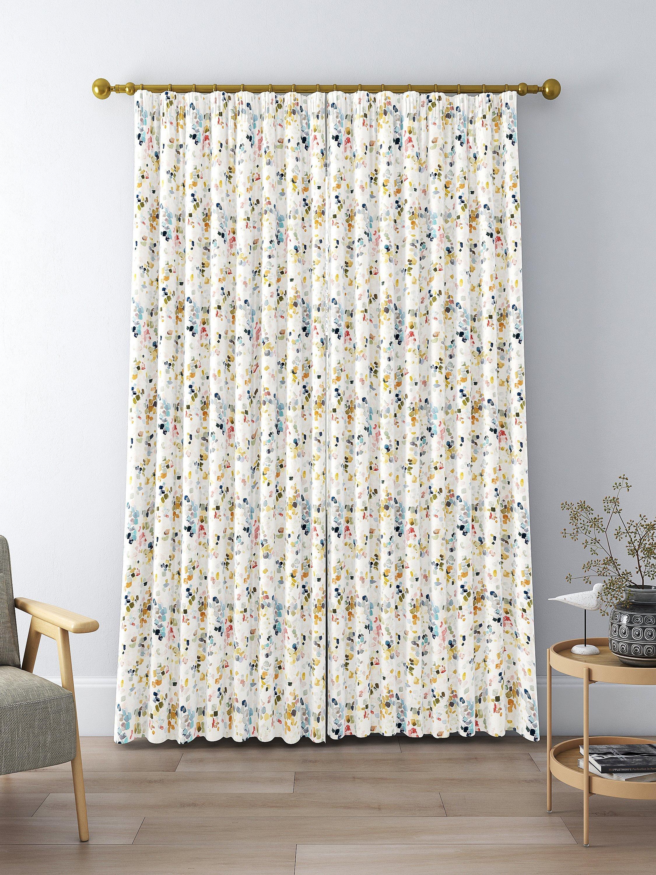 John Lewis Dapple abstract print curtains 117x137cm (British brand)