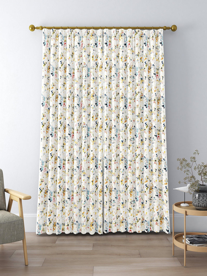 John Lewis Dapple abstract print curtains 117x137cm (British brand)