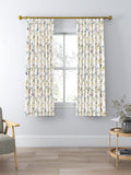 John Lewis Dapple abstract print curtains 117x137cm (British brand)