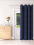 John Lewis Textured Weave Ultra Thermal Lined Eyelet Door Curtain