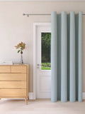 John Lewis Textured Weave Ultra Thermal Lined Eyelet Door Curtain