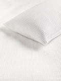 Ensemble de housse de couette gaufrée John Lewis Aurelia, importé du Royaume-Uni