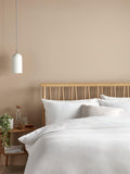 Ensemble de housse de couette gaufrée John Lewis Aurelia, importé du Royaume-Uni