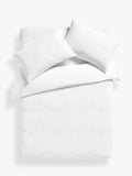 Ensemble de housse de couette gaufrée John Lewis Aurelia, importé du Royaume-Uni
