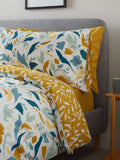 John Lewis Petals percale duvet cover set single size, UK version