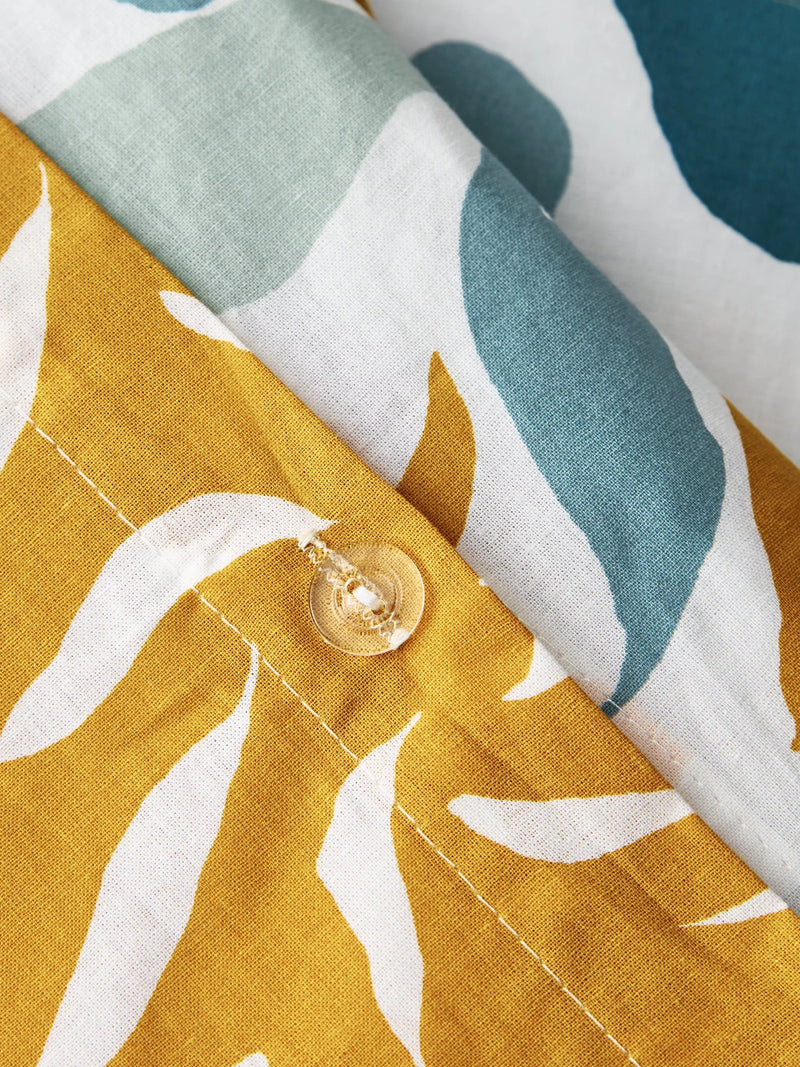 John Lewis Petals percale duvet cover set single size, UK version