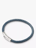 Simon Carter Newquay Men's Braided Leather Bracelet